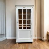 Antique Parisian glass cabinet H150