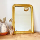 Old mirror Louis Philippe beaded 108x78cm.