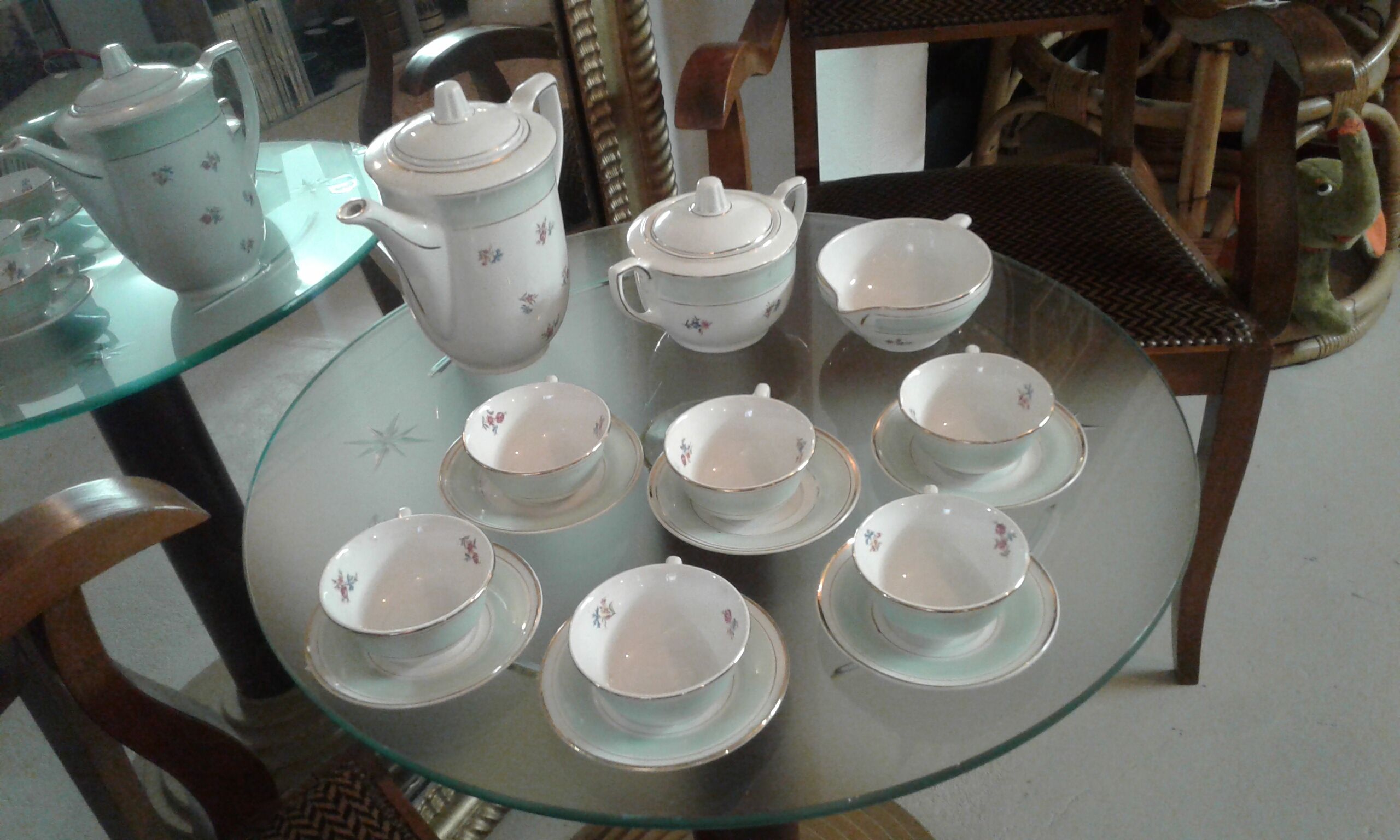 coffee service. faience .circa 50