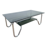 Smoked glass coffee table