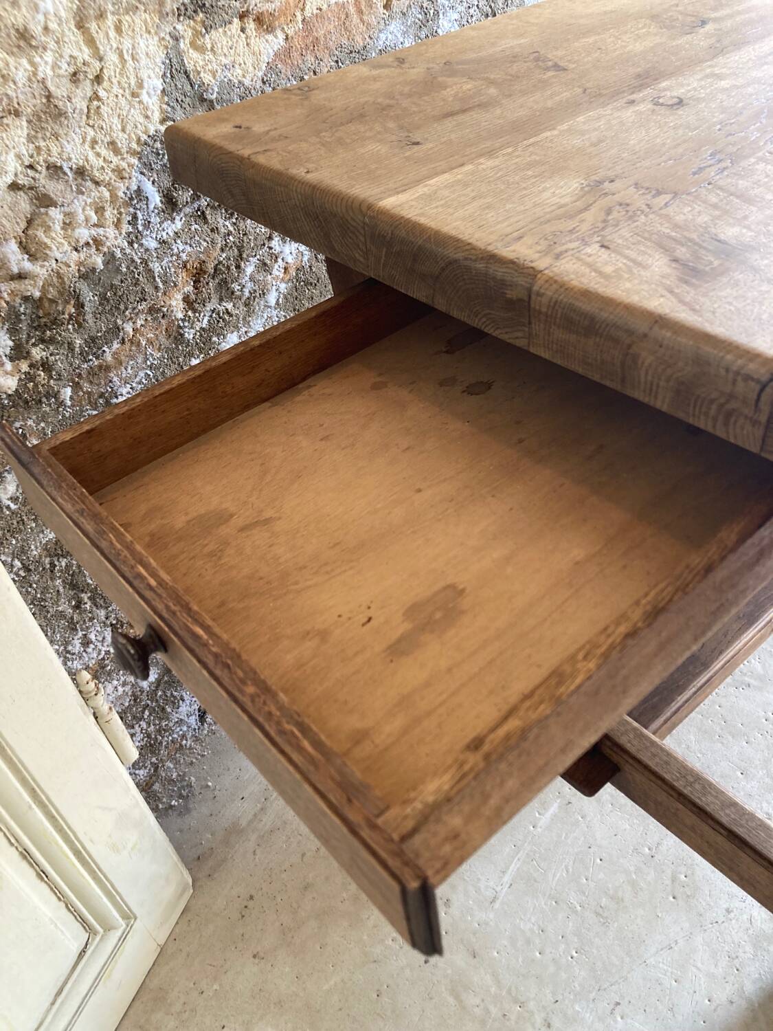 XXL farmhouse table in solid oak