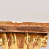 Baroque wall harness console gilded wood
