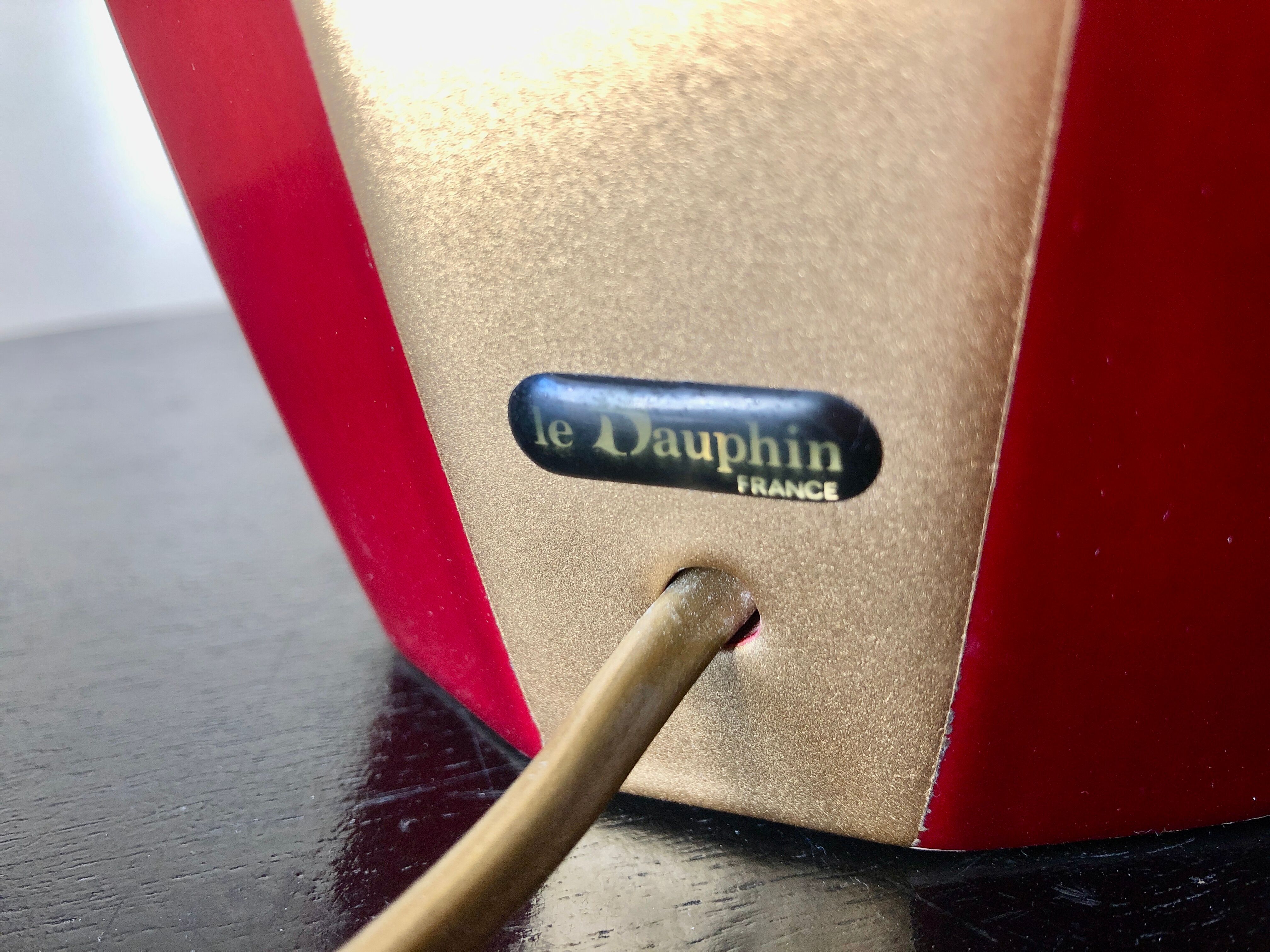 Lamp House The Dolphin red and gold