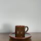 6 coffee cups with saucers, Toreboda Sweden, 1960
