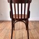 Curved wooden bistro chair 40s 50s