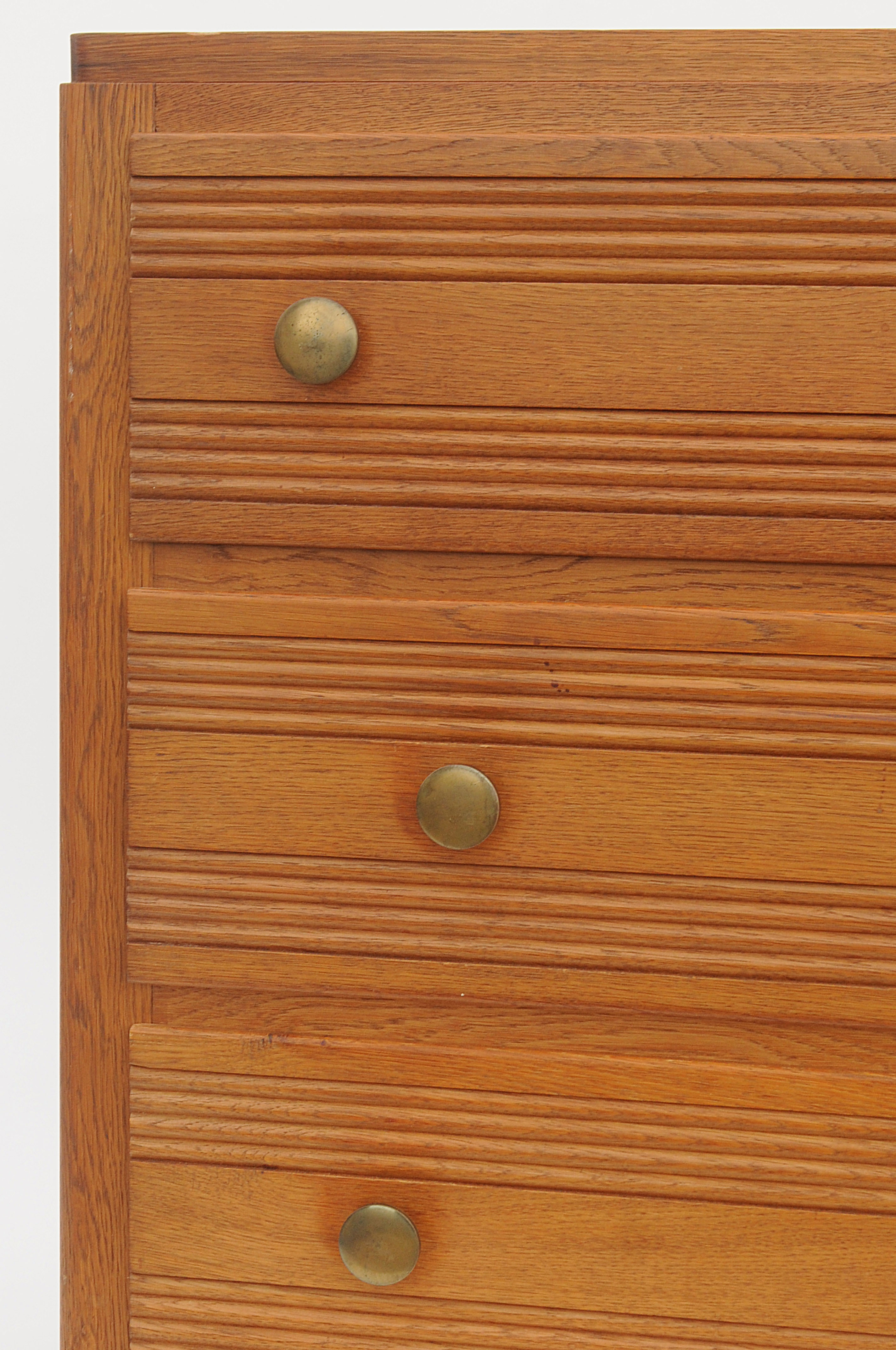 Commode Art Deco en chêne