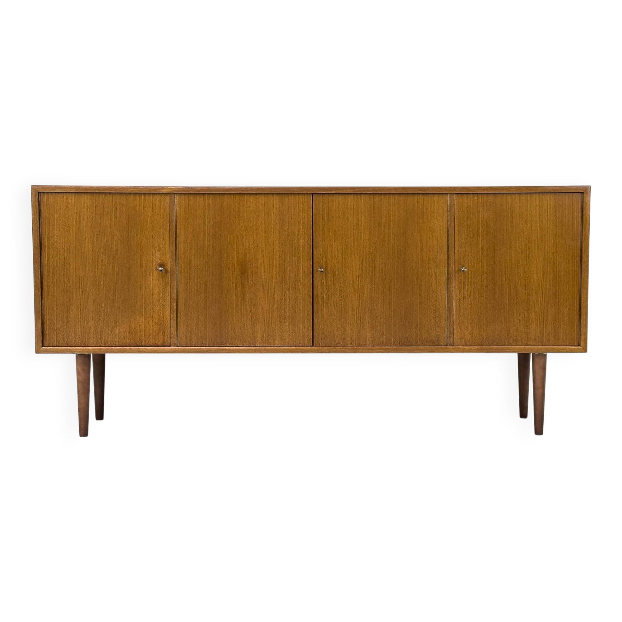 Mid Century Teak Sideboard by WK Möbel, 1960s