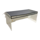 Mid-Century Modern Desk by Poul Nørreklit For Georg Petersens Møbelfabrik, Wood and Plexiglass, 1970
