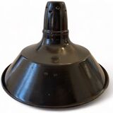 Lampshade in enamelled sheet metal 1950, industrial decoration, n2