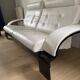 3-seater leather sofa by Roche and Bobois