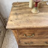 XXL walnut silk loom furniture from the 50s