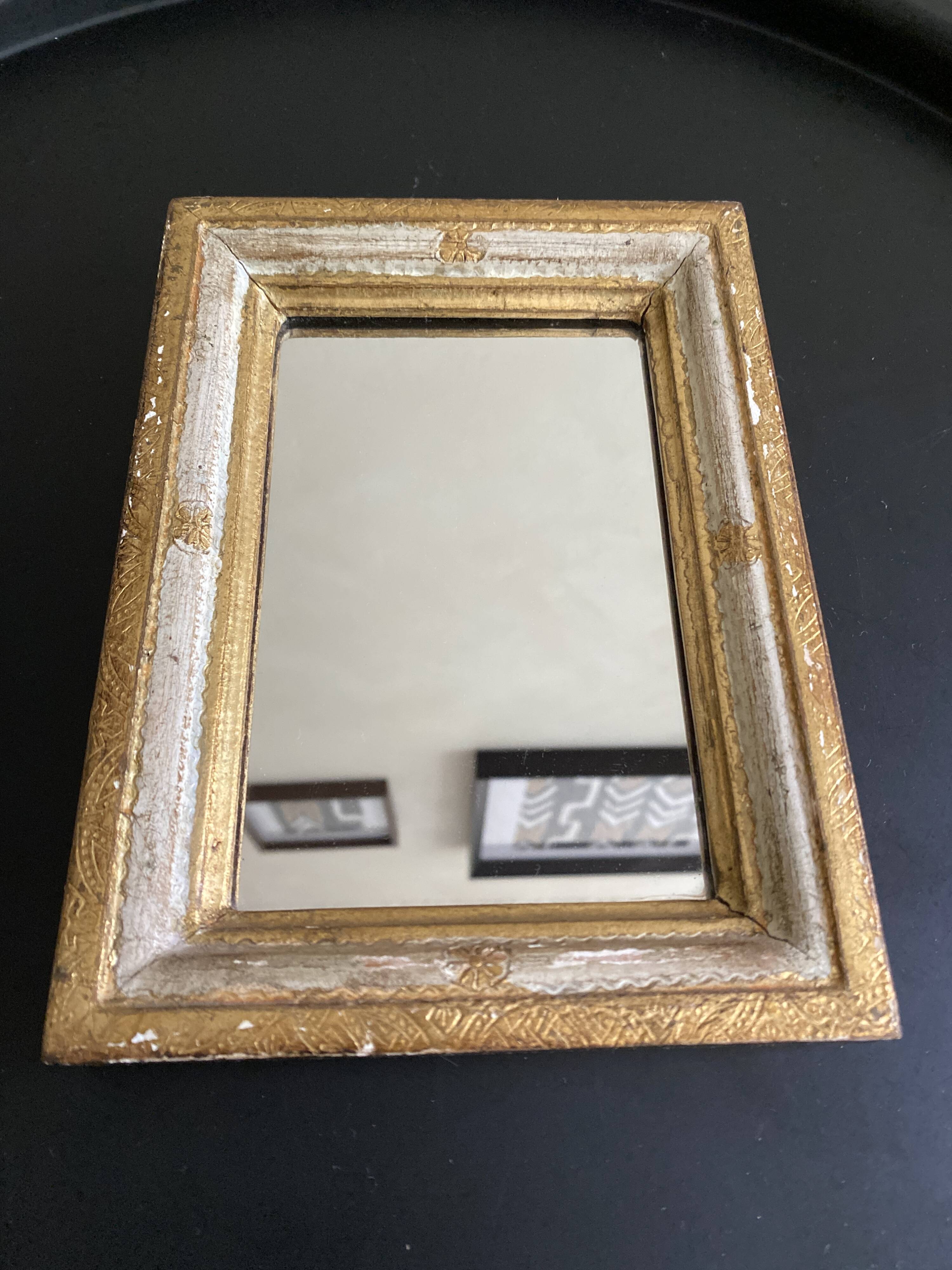 Pair of antique gilded mirrors – French house spirit & wall gallery