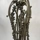 Napoleon III chandelier in bronze and alabaster with eight light arms, 19th century.
