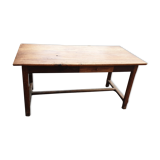 Farmhouse table in massive epicea XIXth