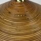 Pencil Split Reed, Rattan, Bamboo & Brass Pendant Lamp, 1970s