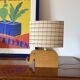 Mid century Modern wood elephant table lamp, Italy circa 1960s