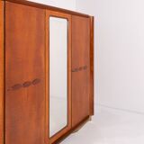 Italian Mid-Century Maple veneer wardrobe from 1950’s