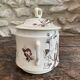 Earthenware bonbonnière