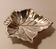 Sterling Silver Vine Leaf Footed Dish Topazio Portugal