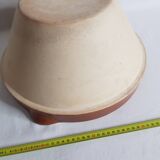 Large verned sandstone bowl or terrine with spout