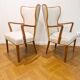 Art Deco lounge chairs Swedish office furniture, Sweden, 1940s