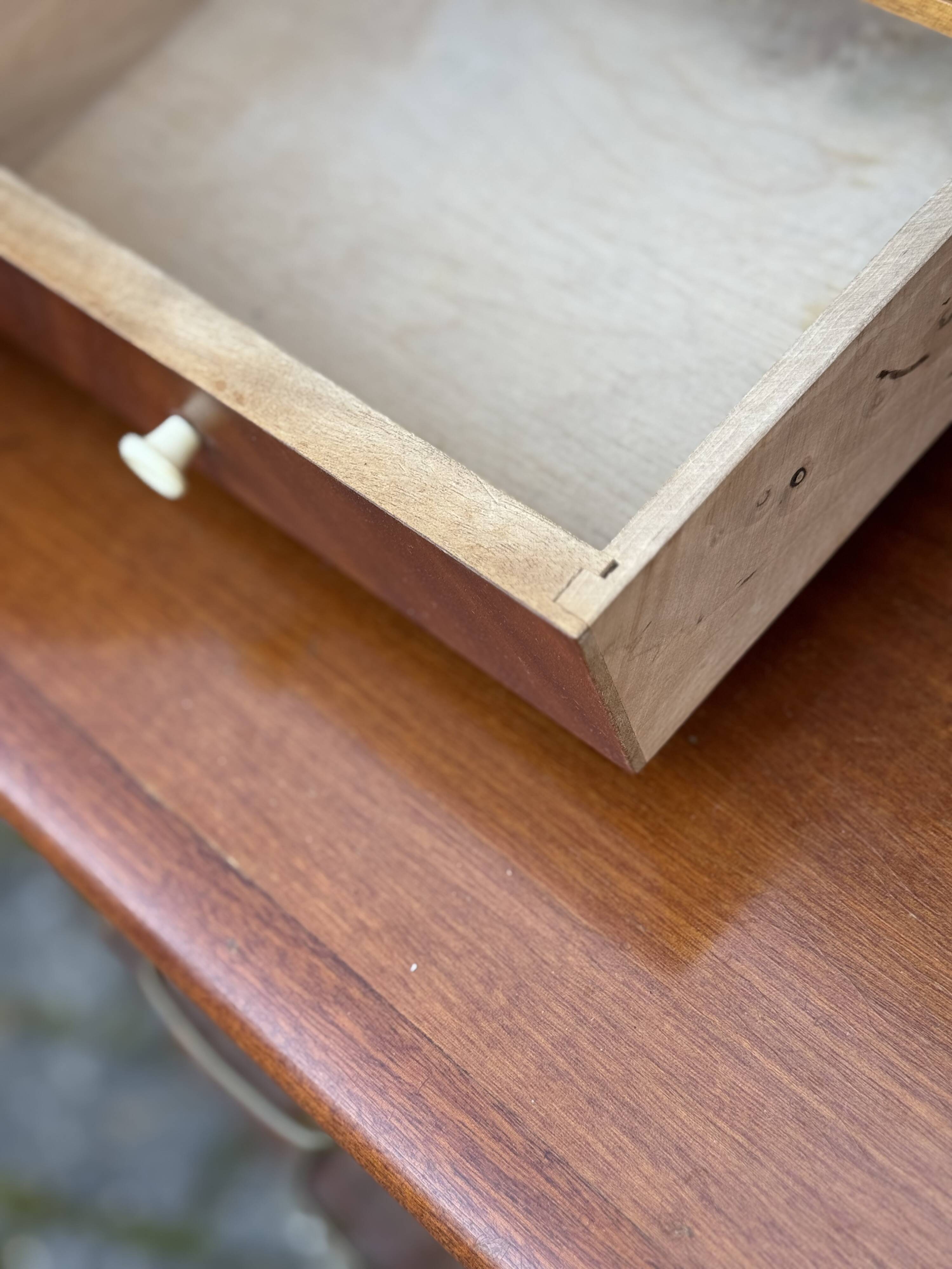 Bureau à cylindre en teck par Egan Ostergaard