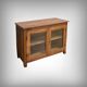 Solid teak display case, India – Early 20th century