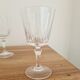 Crystal water glasses from Arques