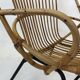 Rohe Noordwolde rattan chair, 1960, Netherlands XL siz