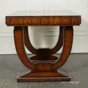 Double-Faced Drawer Desk Art Deco by Theodore Alexander