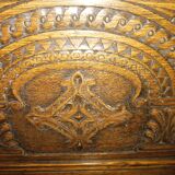 1880 to 1910 oak drop front desk