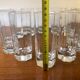 Glasses Aperitifs in transparent vintage glass Octime