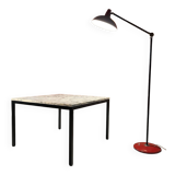 Vintage 1970s Calacatta marble coffee table