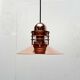 Vintage Copper Pendant Lamp Nyhavn by Alfred Homann and Ole V. Kjær for Louis Poulsen, 1980s