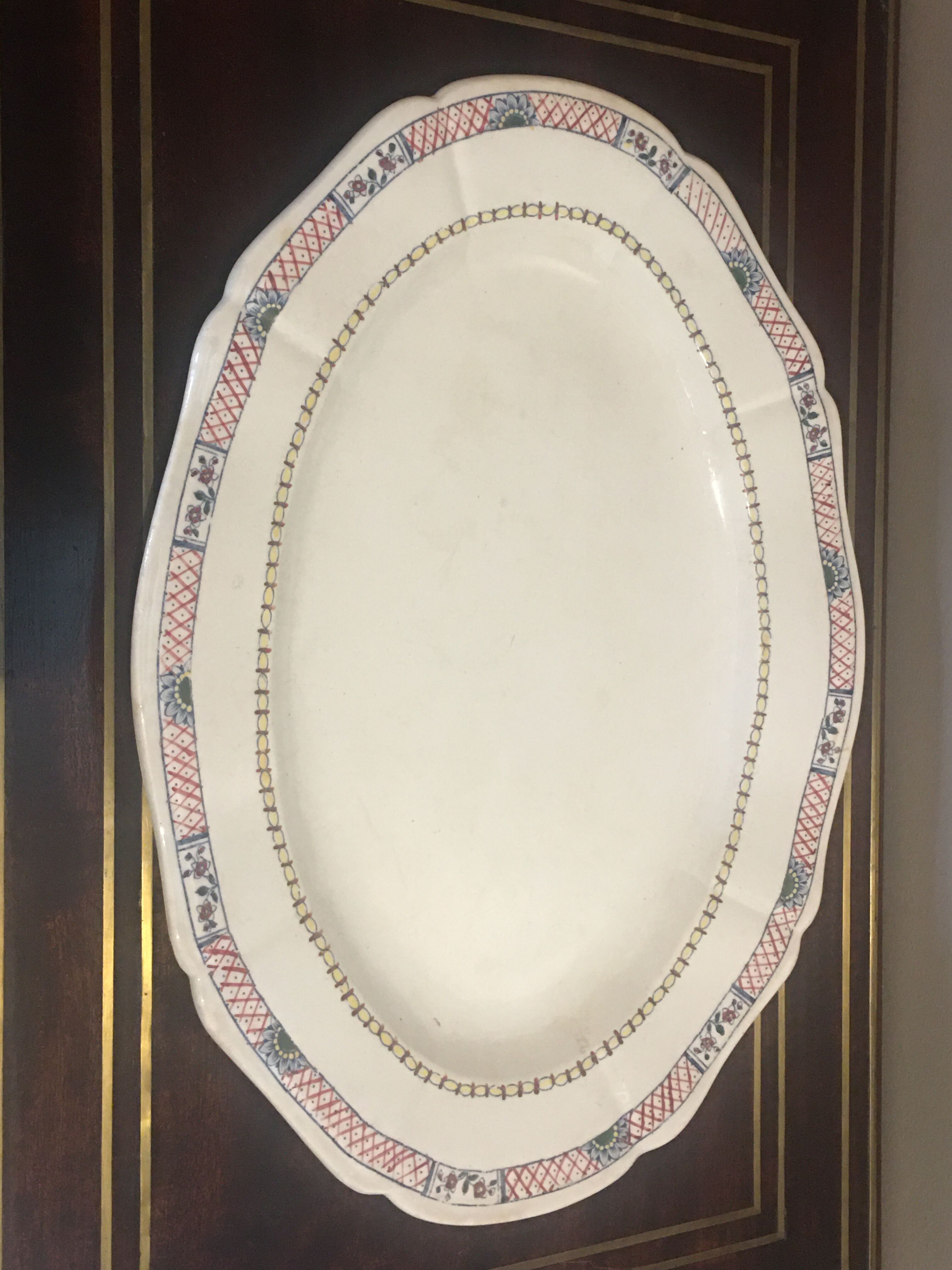 Signed campaign dish