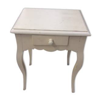Wooden bedside table