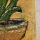 Tableau signé huile sur toile nature morte