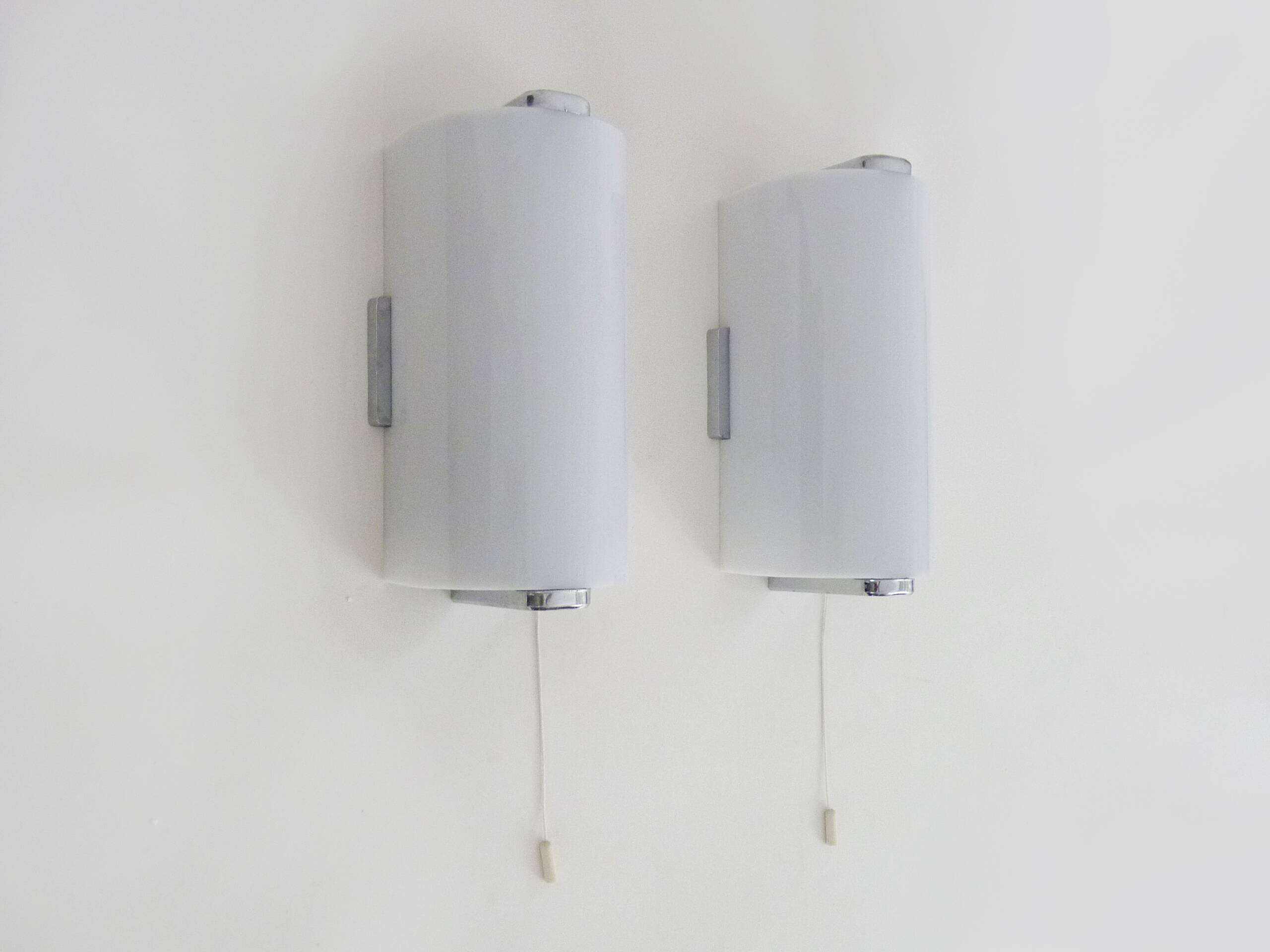 Pair of vintage wall sconces Design Sampem 1970s