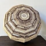 Vintage 70s wool ceiling lamp shade
