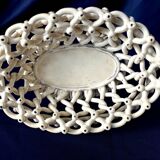 Basket or cup in langeais earthenware basketwork