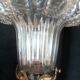 Bronze desk lamp Napoleon III style, crystal tulip, late nineteenth