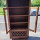 Solid walnut bookcase circa 1930