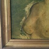 Painting old portrait