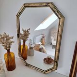 Vintage octagon mirror