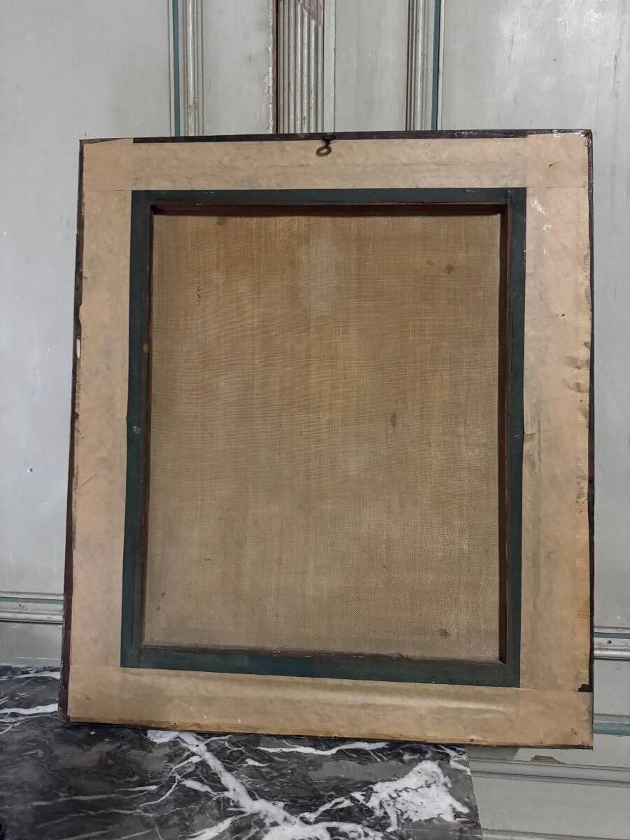 Male portrait, pastel in its frame, circa 1800