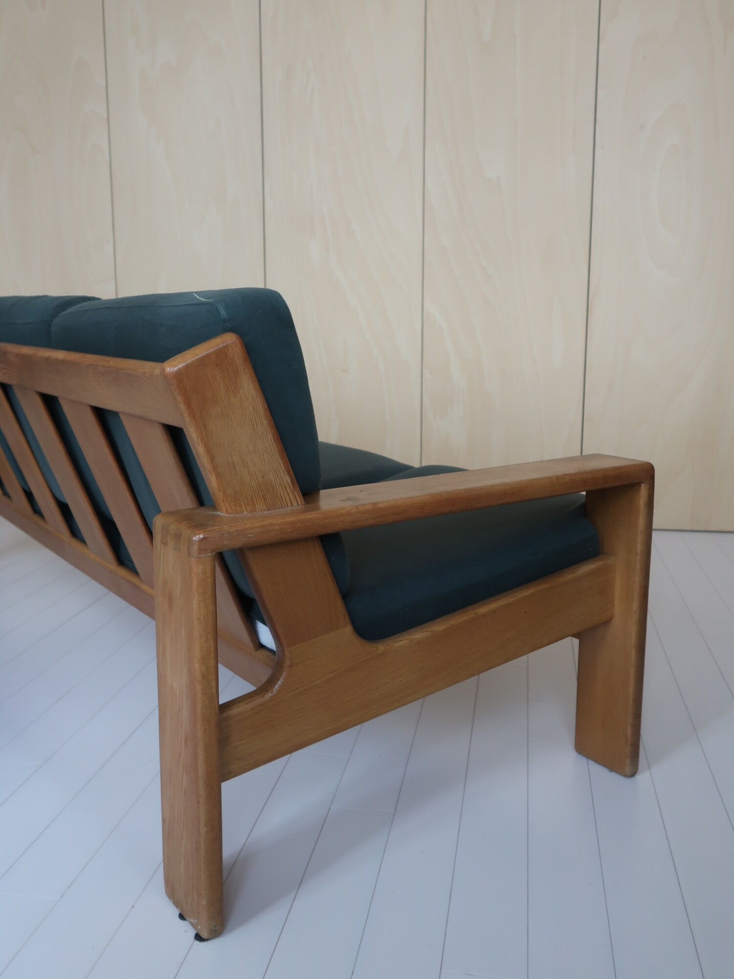 Eesko Pajamies 3-seater oak sofa for Asko Model Bonanza 1970