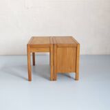 Regain solid elm desk and chest of drawers set