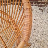 Rattan armchair 1960