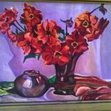 Painting flowers