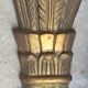 Pair of old bronze sconces